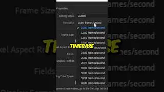 How To The Change Frame Rate in Premiere Pro