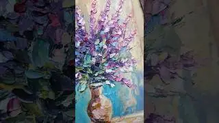 Лаванда в вазе