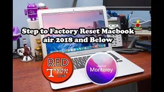 Step to Factory reset MacBook Air 2018 and below