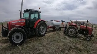 BUĞDAYLARIMIZA OT İLACI UYGULAMASI ! (CORVETTE)