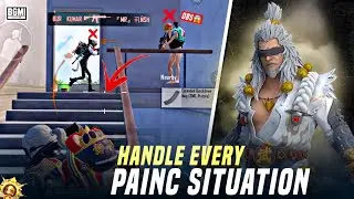 Handle Every Panic Situation 😱🔥|| BGMI/PUBG 🔱