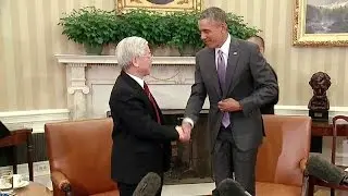 The President Meets with the General Secretary of Vietnam