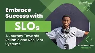 Embrace Success with SLOs: A Journey Towards Reliable and Resilient Systems by Manasseh Mmadu.