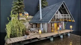 Beautiful Blockhouse Modelling Diorama in scale 