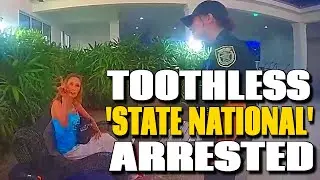 SOVEREIGN CITIZEN Gums Her Way INTO JAIL