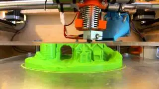 Printing 3D castle