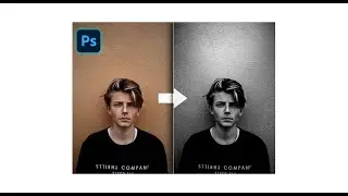 How To Make Your Photo in Black And White Effect in Photoshop. Photoshop Tutorial