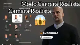 CONFIGURACIÓN REALISTA MODO CARRERA Y CAMARA EN FC 25