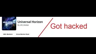Universal Horizon discord got hacked