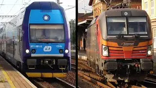 🚉 Pociągi Czeski Cieszyn - Pociągi dwa tygodnie przed Powodzią