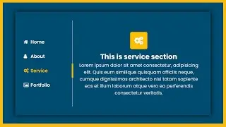 How to Make Animated Vertical Accordion Tabs using HTML, CSS & JavaScript | Verticle Tabs Design