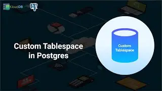Create custom tablespace in Postgres 