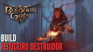 Baldur's Gate 3 - A Melhor Build de Feiticeiro Puro Dano? O que é Dificuldade de Magia?