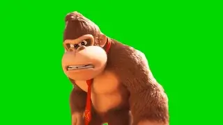 Donkey Kong "now you die" meme || Green Screen Meme