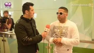 Entrevista a Tempo en su llegada a Barcelona