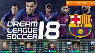 HACK FC Barcelona 2019 ALL PLAYERS 100 - DREAM LEAGUE SOCCER 2018 MOD v5.057 APK HACK & CHEATS
