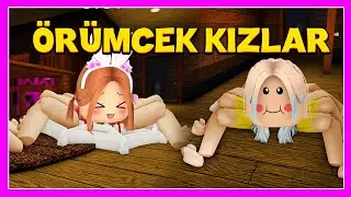 ÖRÜMCEK KIZLAR İŞ BAŞINDA 🕷️ ROBLOX SPİDER 💖 KÜBRA NİSA