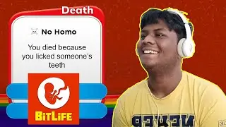 I licked someone's teeth in Bitlife..