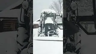 запуск МТЗ зимой#популярное #зима #колхоз