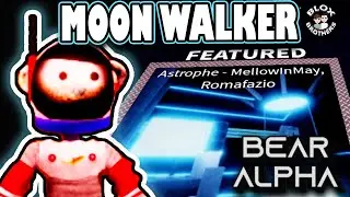 How to Get MOON WALKER & HELPING HAND BADGE / BEAR ALPHA / Easy Tutorial + Showcase / Roblox