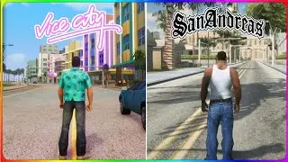 GTA San Andreas vs GTA Vice City ( 2023 Comparison )