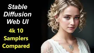 Stable Diffusion 10 Samplers Compared