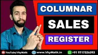 Columnar Sales Register in Tally Prime | Columnar Sales Report in Tally Prime | Tally Prime Course