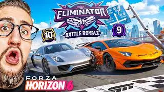 МОЙ ПЕРВЫЙ ТОП 1 В ВЫШИБАЛАХ В FORZA HORIZON 6! ЭТО САМЫЙ ЭПИЧНЫЙ ФИНАЛ! Вы не поверите...