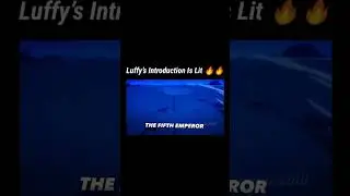 Luffy's intro is the greatest thing you will see today!! 🔥🔥 #anime #luffy #onepiece #edit #shorts