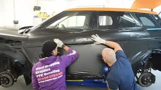 Top Wrapz ltd & Auto Elite ltd - Ranger Rover Satin Wrap 