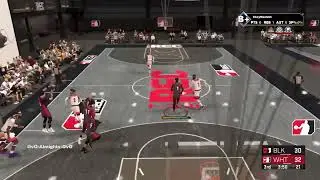 NBA 2K23 Putback Contact Dunk