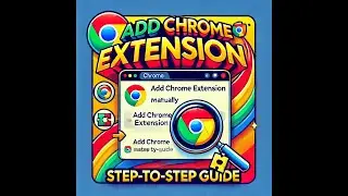 HOW TO ADD CHROME EXTENSION IN CHROME BROWSER MANUALY