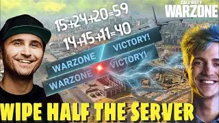 Summit1g and Ninja Victory Series Call Of Duty Warzone