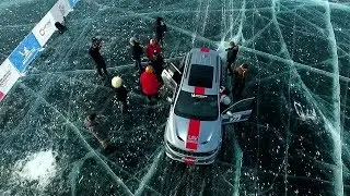 The fastest SUV on ice: Jeep Grand Cherokee Trackhawk