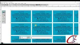 PageMaker ဖြင့် လိပ်စာကဒ် ရိုက်ရန်