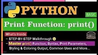 How to Use the Print Function in Python | Step-by-Step Tutorial