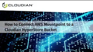 DEMO: How to Connect AWS Mountpoint to a Cloudian HyperStore Bucket