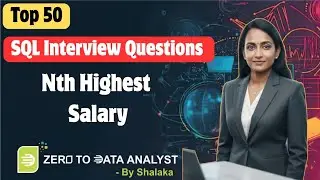 🔥 Nth Highest Salary in SQL Server | DENSE_RANK Explained | Top SQL Interview Question 2026 🚀