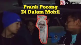 PRANK Pocong Dalam Mobil || Ngakak sumpah sampe mau nangis🤣