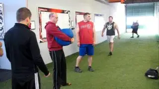 Cross fi tCenter Mass Strongman Seminar Sand Bag Carry 2