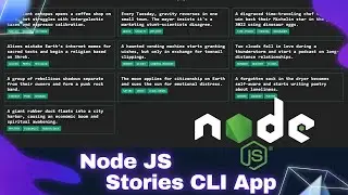Node JS Tutorial for Absolute Beginners - Project #1 - Storyfy CLI App