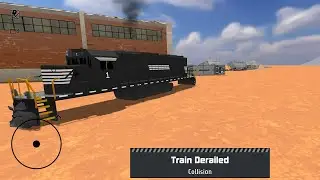 I long train trip in TrainWorks 2 (derail at the end)