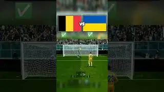 BELGIUM vs Ukraine 🔥 Match Euro 2024 #SHORTS #UEFA