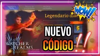 ▶️🔥CODIGO DE REGALO!!  ⚔️  WATCHER OF REALMS ESPAÑOL ⚔️