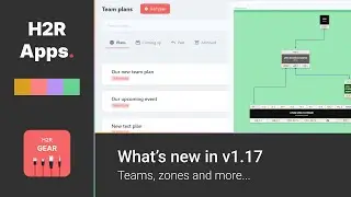 Team mode, zones and more // New in H2R Gear v1.17