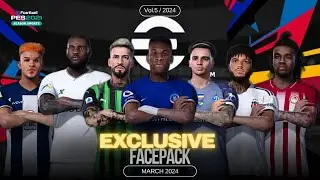 Exclusive Facepack Vol.5 Efootball Pes 2021& Footballlife 2024 (SIDER&CPK) PC