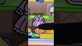 toca boca collecting all pink dress in the post office FOR FREE? 🩷🌸