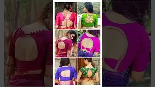 Beautiful Back Neck Blouse Designs|| Blouse ki Design||New Model Blouse Designs