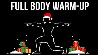 FULL BODY INTERACTIVE and CHRISTMAS CARDIO WARM-UP ❄️| Full body