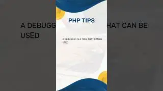 15.  Use a debugger to step through your code and debug errors   #PHP #WEBTIPSMASTER